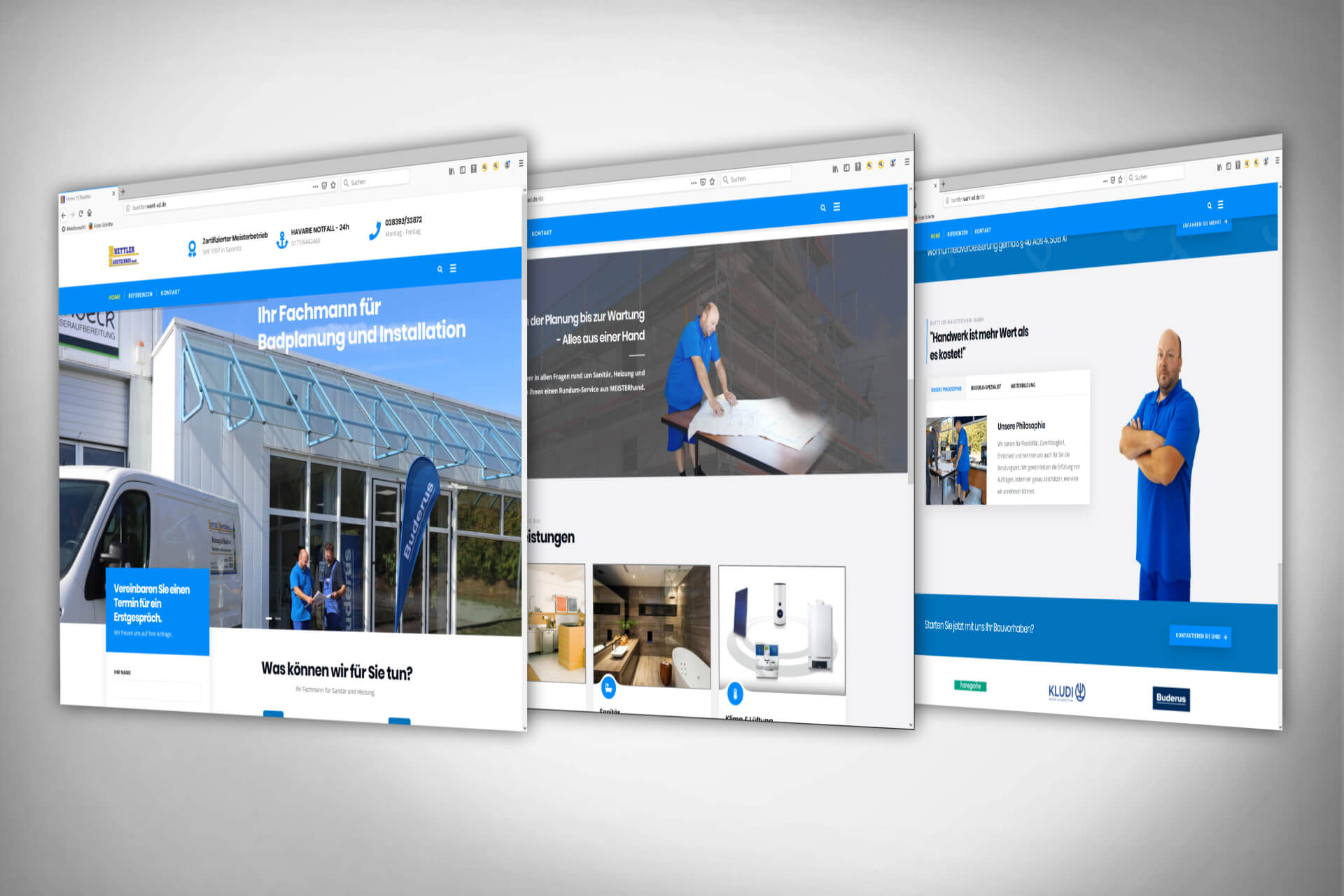 Webseiten Design Relaunch